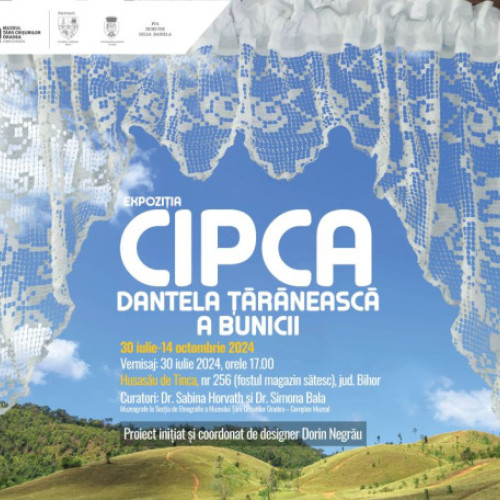 Vernisajul expoziției &quot;Cipca - dantela țărănească a bunicii&quot; la Husasău de Tinca