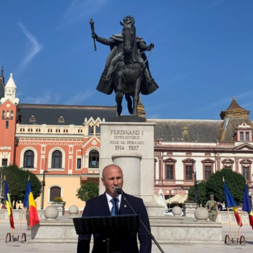 Ceremonie militară de Ziua Imnului Național la Oradea