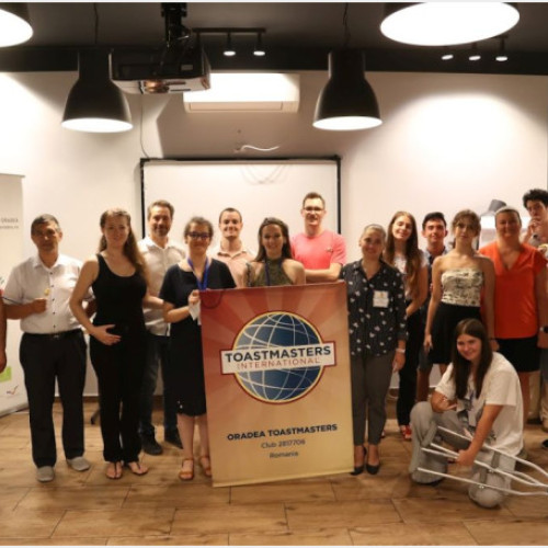 Oradea Toastmasters organizează Ziua Porților Deschise pe 11 septembrie 2024