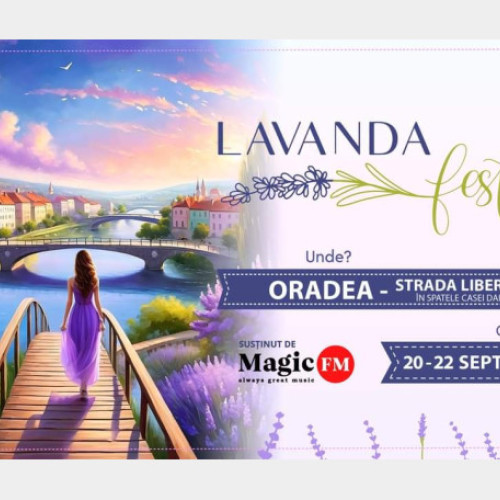 Lavanda Fest își deschide porțile în oraș