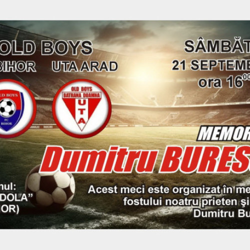 Memoria lui Dumitru Burescu va fi omagiată de echipele de veterani FC Bihor și UTA