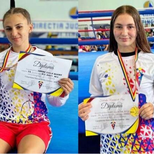 Roxana Hamza și Clarisa Scurt, campioane naționale la box feminin