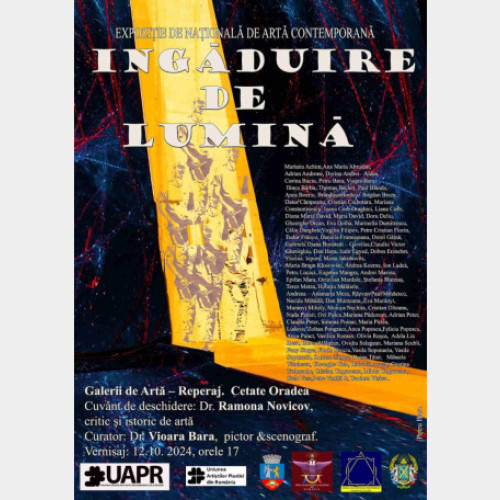 Expoziția Națională de Artă Contemporană &quot;Îngăduire de lumină&quot; la Cetatea Oradea