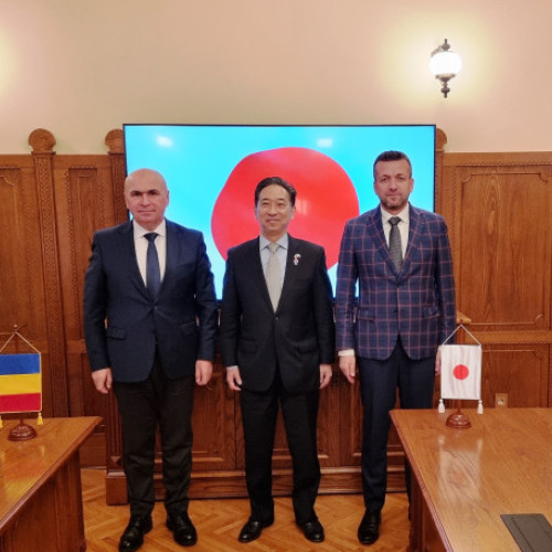 Ambasadorul Japoniei în România, vizită oficială la Oradea