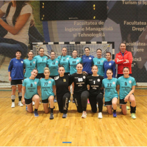 CSU Oradea și UVT Timișoara se duelează în campionatul de handbal feminin