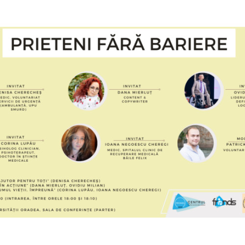 Evenimente de sprijin pentru persoanele cu handicap organizate în Oradea