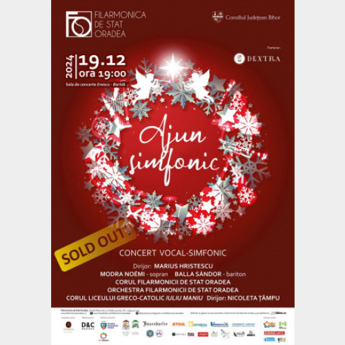 Filarmonica de Stat Oradea organizează concertul &quot;Ajun Simfonic&quot; de Crăciun