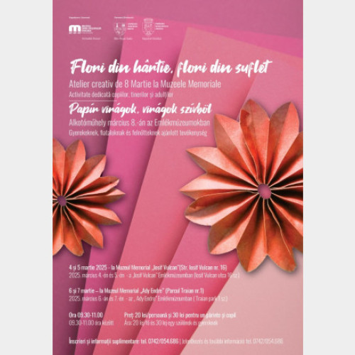 Atelier de creație pentru iubitorii de handmade la începutul lunii martie
