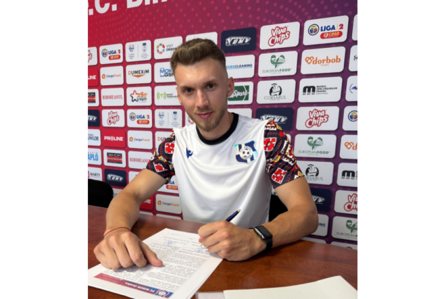 FC Bihor a anunțat un nou transfer înainte de startul pregătirilor
