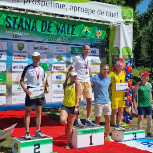 Pentru a doua oară consecutiv - Campionii naționali master la alergare montană, stabiliți la Stâna de Vale