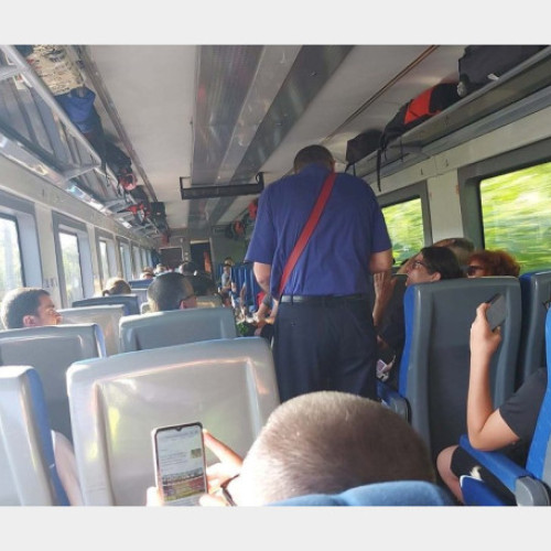 ANPC a demarat controale în trenurile de călători, ca urmare a numeroaselor plângeri  - Cuptoare pe șine