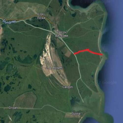 explozia minei pe canalul bistroe din delta dunării