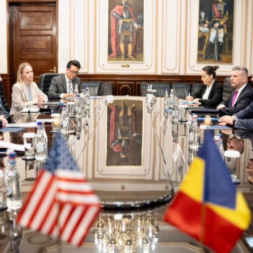 ministrul apărării naționale Ionuț Mosteanu a avut o întâlnire cu delegația departamentului Apărării al SUA