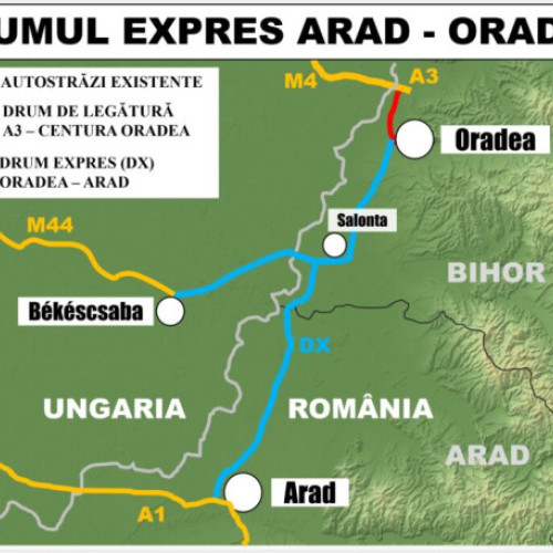 Lotul 2 din Drumul Expres Arad-Oradea - Au fost desemnaţi constructorii