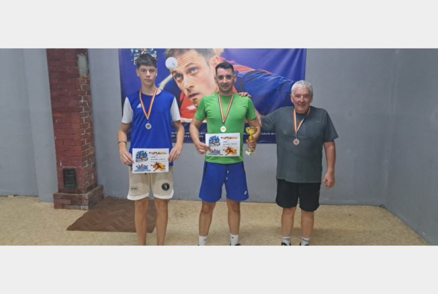 Rares Jude intră în Top 10 al clubului Ping Pong Community Stei