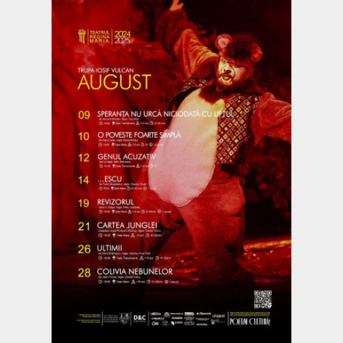 Teatrul Regina Maria din Oradea aduce spectacole de vară pentru publicul larg