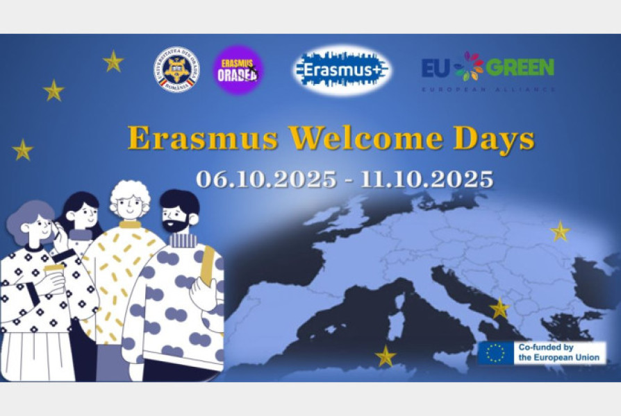Universitatea din Oradea organizează Erasmus Welcome Days pentru studenții internaționali