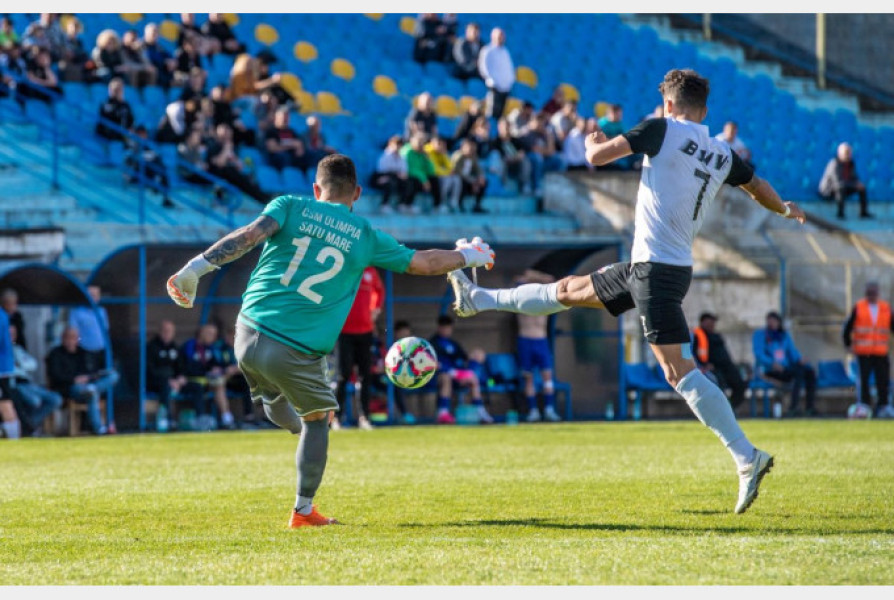 Olimpia Satu Mare câștigă primul meci al sezonului în Liga a II-a