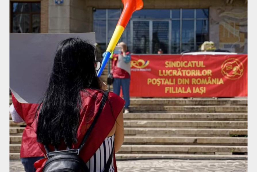 Sindicatul Poștei Române acuză conducerea că blochează negocierea Contractului Colectiv de Muncă