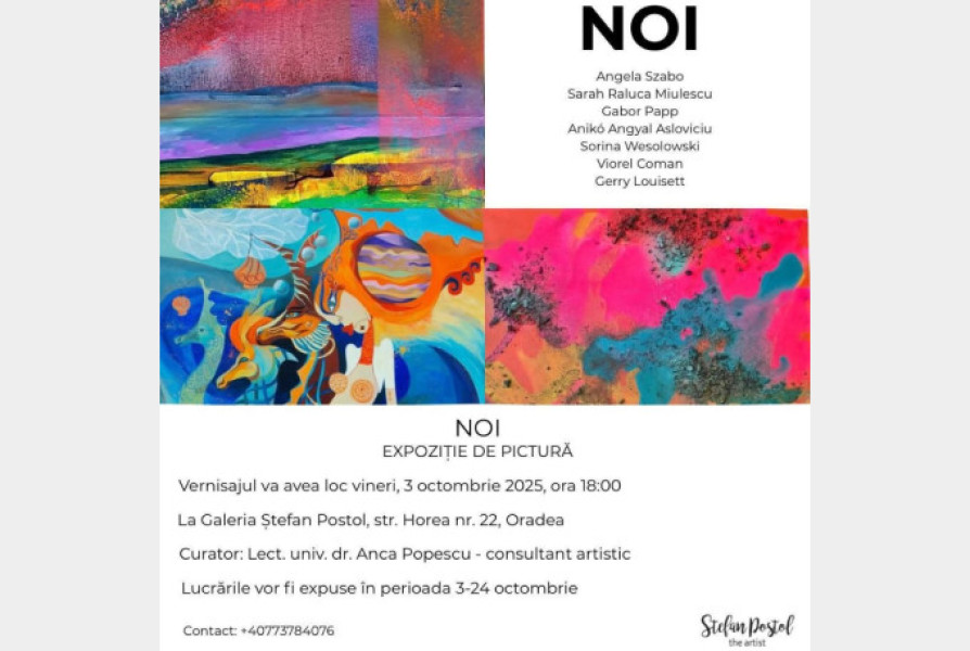 Expoziția „Noi” prezintă lucrările artiștilor din tabăra Festivalului SculpFest 2025