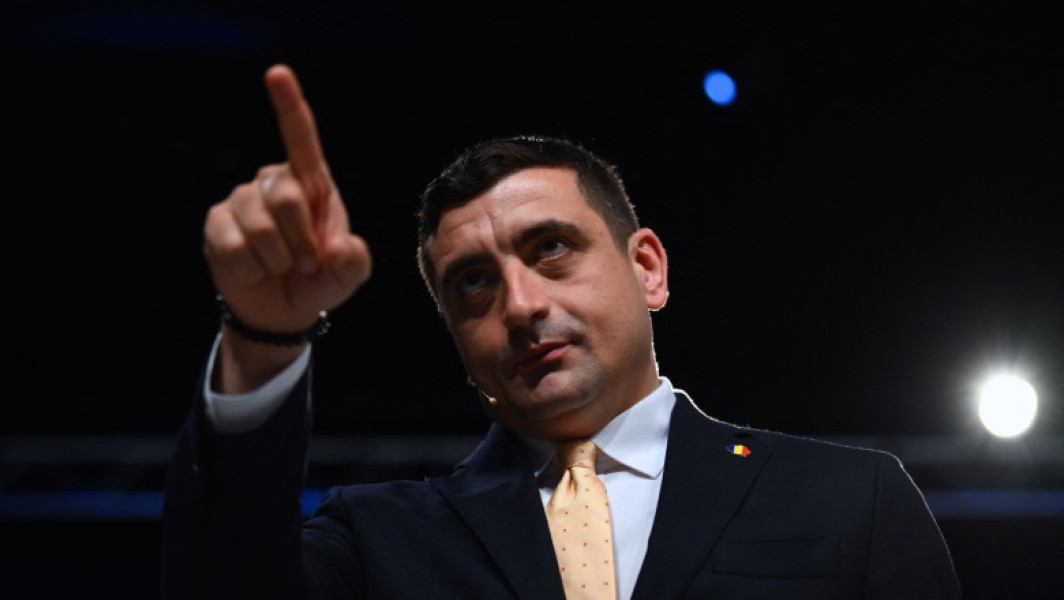 George Simion îl numeşte din nou „autist” pe Nicuşor Dan pe Facebook