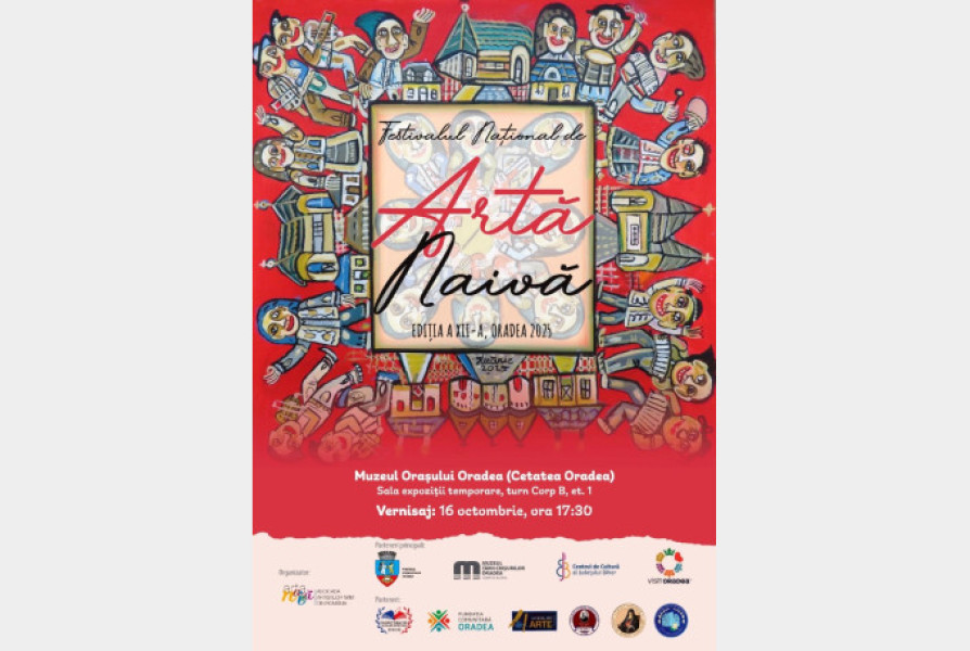 Oradea devine capitala artei naive în cadrul Festivalului Național din octombrie