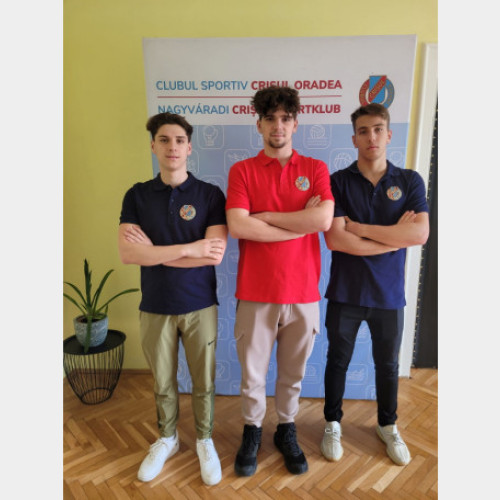 Crişul Oradea are trei jucători convocaţi la lotul naţional U19 de polo pentru campionatul european