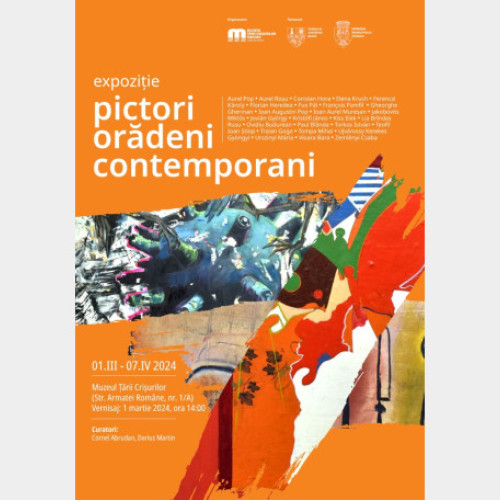 Expoziție de pictori contemporani orădeni la Muzeul Țării Crișurilor