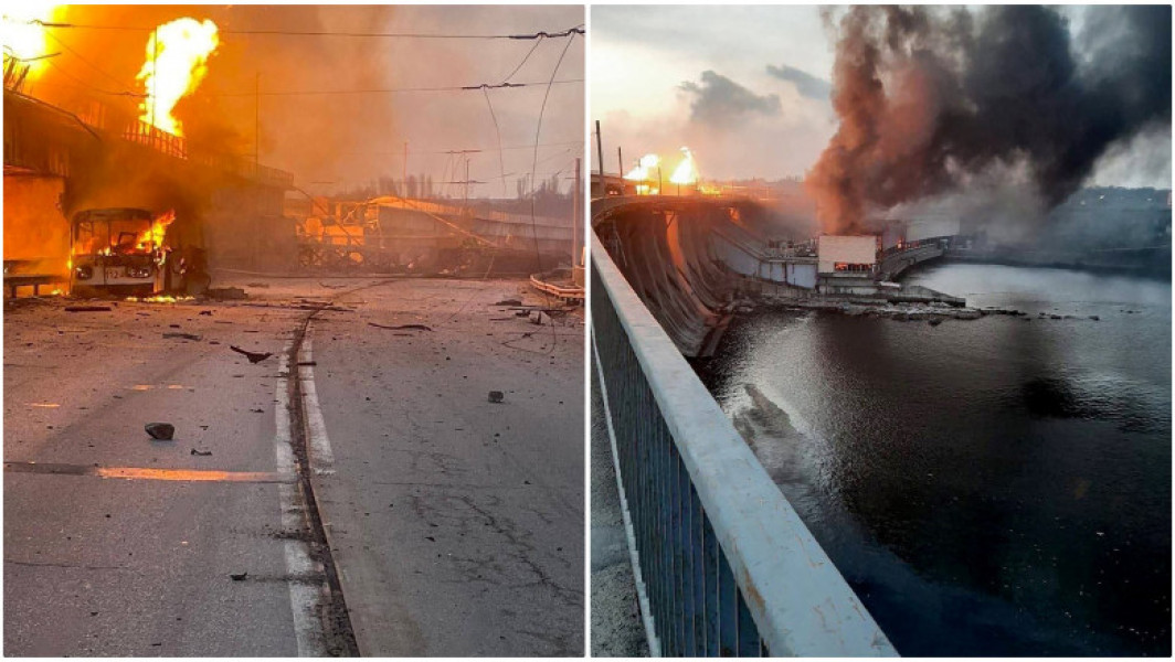 Rușii au avariat sau distrus 5 din cele 6 centrale ale celei mai mari firme private de energie din Ucraina