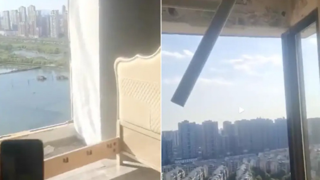 Trei oameni au murit după ce au fost smulși de furtună din apartamentele lor din blocuri turn, în China