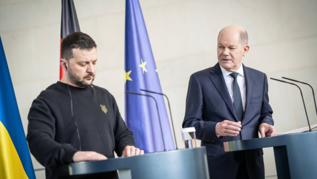 Zelenski îl atacă pe Scholz pentru că refuză să dea Ucrainei rachete Taurus: „Nicio rachetă nu va proteja pe nimeni de un atac nuclear”