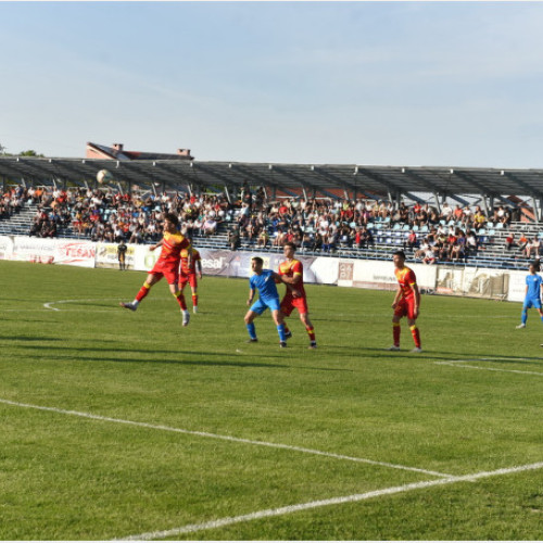 CSM Olimpia Satu Mare învinge Crișul Sântandrei cu scorul de 2-0 în etapa a 7-a a play-off-ului Ligii a III-a, Seria 10