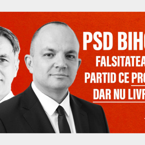 PSD Bihor acuza falsitatea unui partid care nu se tine de cuvant