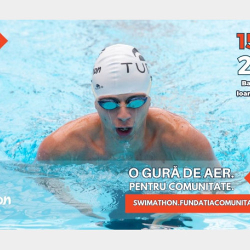 Fundatia Comunitara Oradea organizează evenimentul caritabil &quot;Swimathon Oradea&quot;