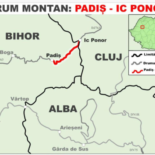 Licitație pentru Modernizarea Drumului Județean DJ763 Padis - Ic Ponor: 12 Oferte Depuse