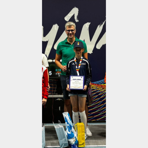 Campionatele Naționale de spadă pentru copii - LPS Bihorul a cucerit o medalie de bronz